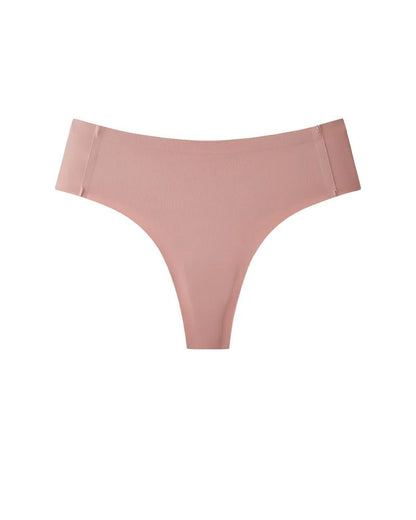 Seamless No-Show High-Cut Bikini Brief