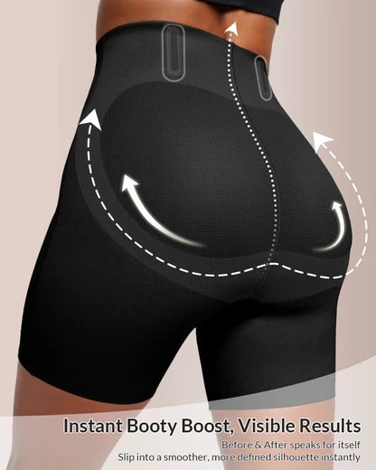 Curvvvy™ CurveFlex – High-Waist Seamless Butt-Lifting Shaper Shorts