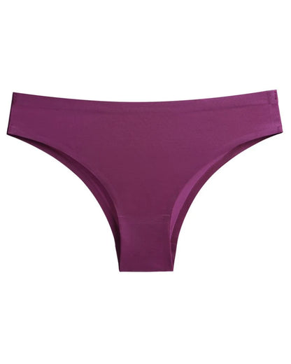 Women’s IceSilk Seamless No-Show Microfiber Bikini Brief