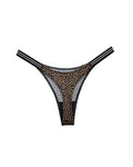 Curvvvy™ SparkleGlam – Seamless Leopard Print Bikini Thong