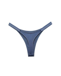 Curvvvy™ SparkleGlam – Seamless Leopard Print Bikini Thong