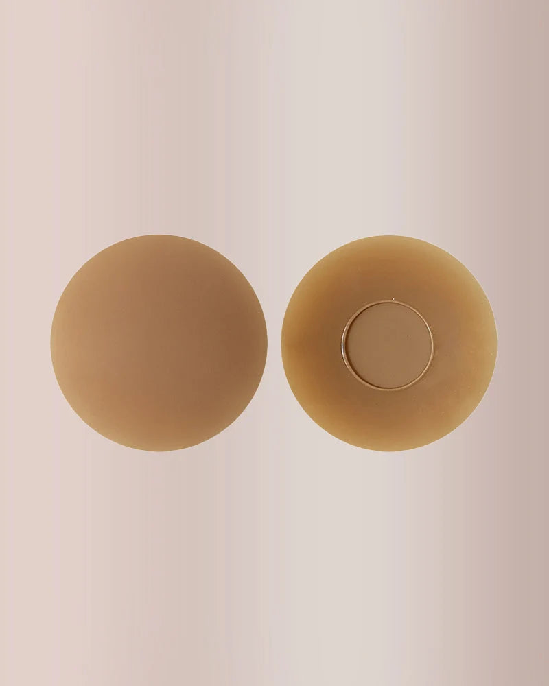 Seamless silicone covers with Non-Adhesive Center