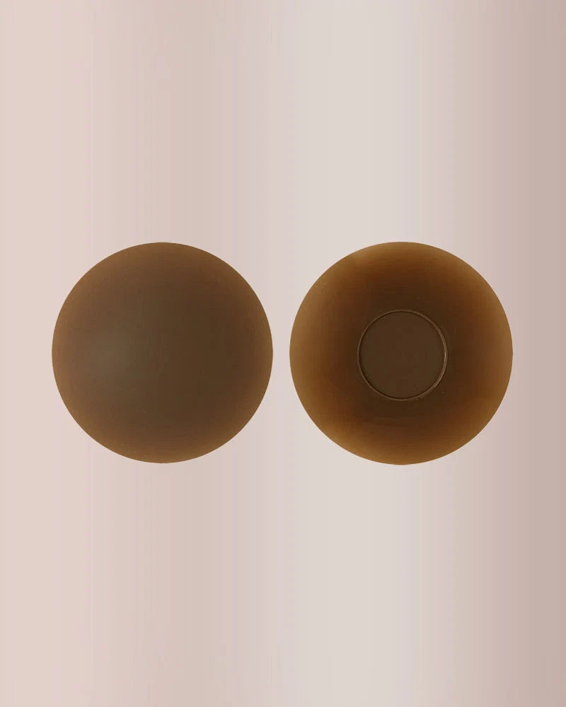 Seamless silicone covers with Non-Adhesive Center