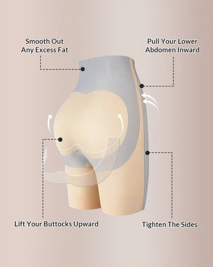 Curvvvy™ CurveFlex – High-Waist Seamless Butt-Lifting Shaper Shorts