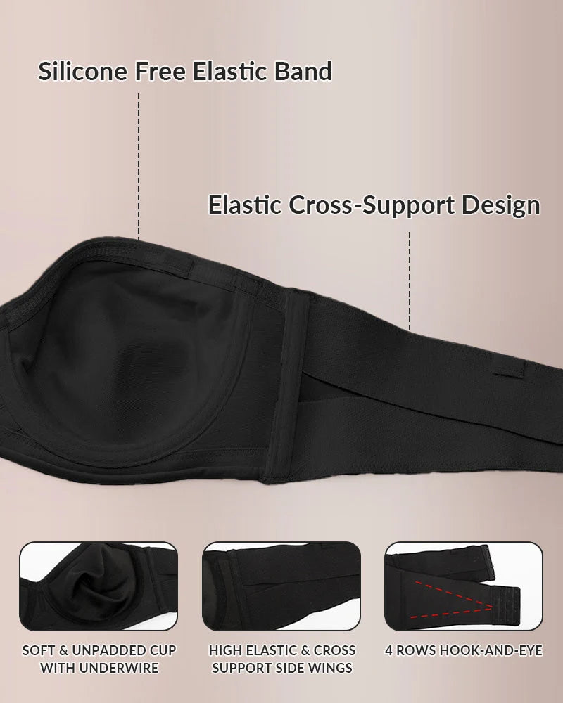Non-Slip Strapless Backless Bra