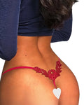 Butterfly Lace V-Cut Brief