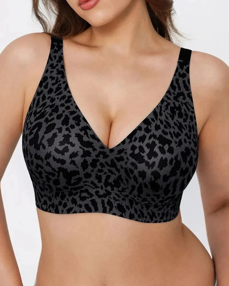 Deep V Lift Seamless Wireless Jelly Bra