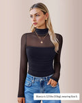 Curvvvy™ CurveFlex - Turtle Neck Long Sleeve Shapewear