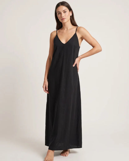 Backless Spaghetti Strap Maxi Dress
