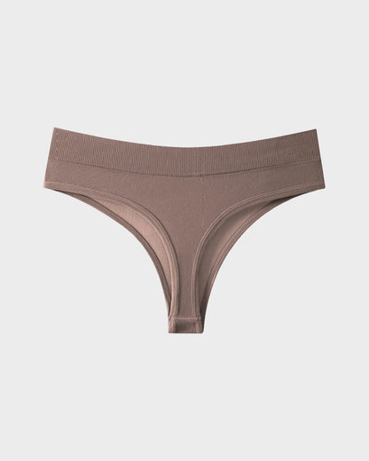 Everyday Seamless Thong Panties – 9 Pack