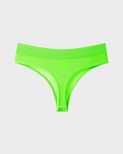 Everyday Seamless Thong Panties – 9 Pack
