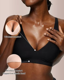 Curvvvy™ Deep V Lift Seamless Jelly Bra