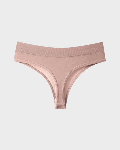 Everyday Seamless Thong Panties – 9 Pack