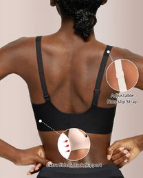 Curvvvy™ Deep V Lift Seamless Jelly Bra