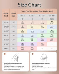 Curvvvy™ Deep V Lift Seamless Jelly Bra