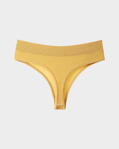 Everyday Seamless Thong Panties – 9 Pack