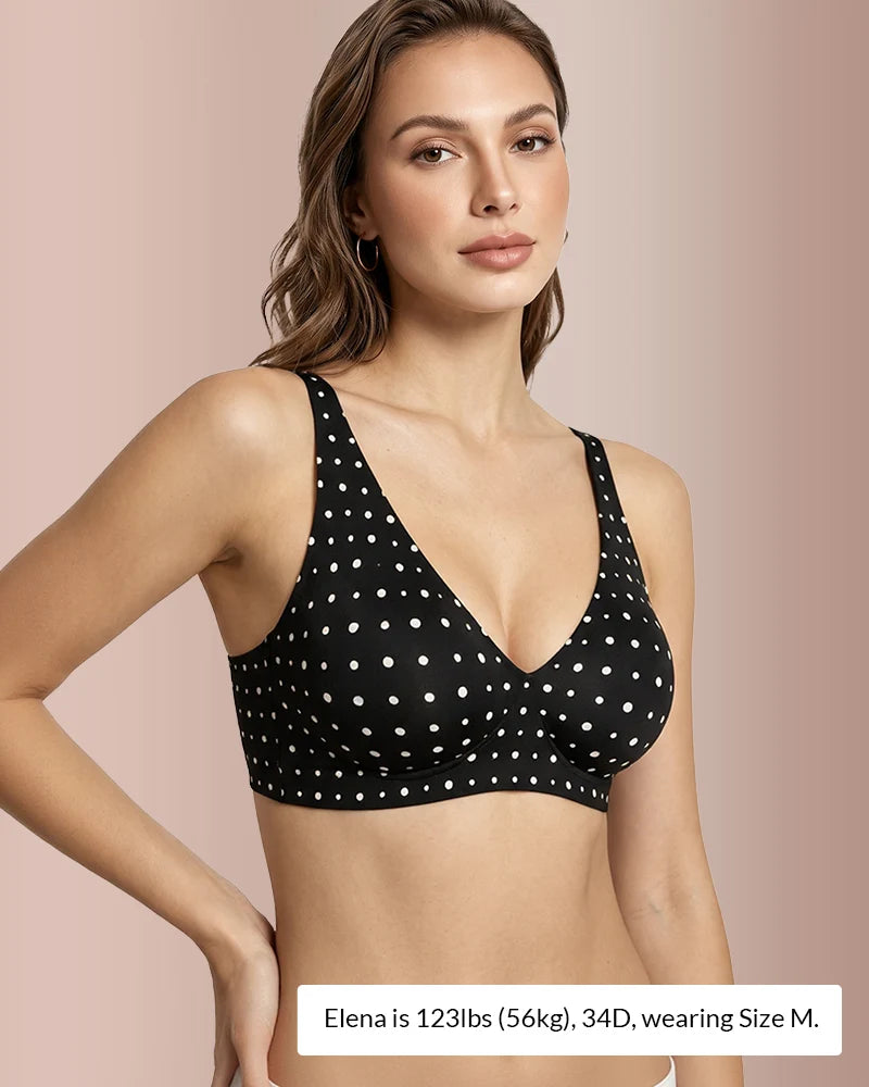 Curvvvy™ Deep V Lift Seamless Jelly Bra