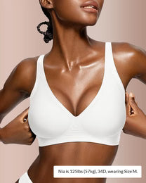 Curvvvy™ Deep V Lift Seamless Jelly Bra
