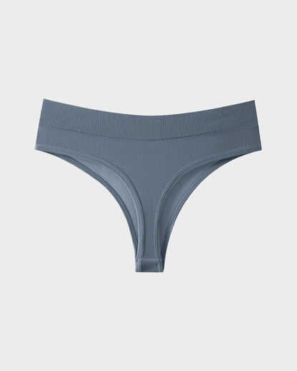 Everyday Seamless Thong Panties – 9 Pack