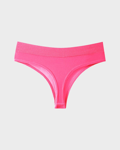 Everyday Seamless Thong Panties – 9 Pack