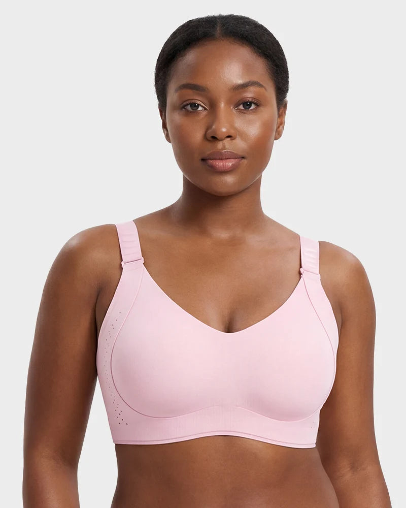Piano Clasp 6-Level Adjustable Wireless Minimizer Bra