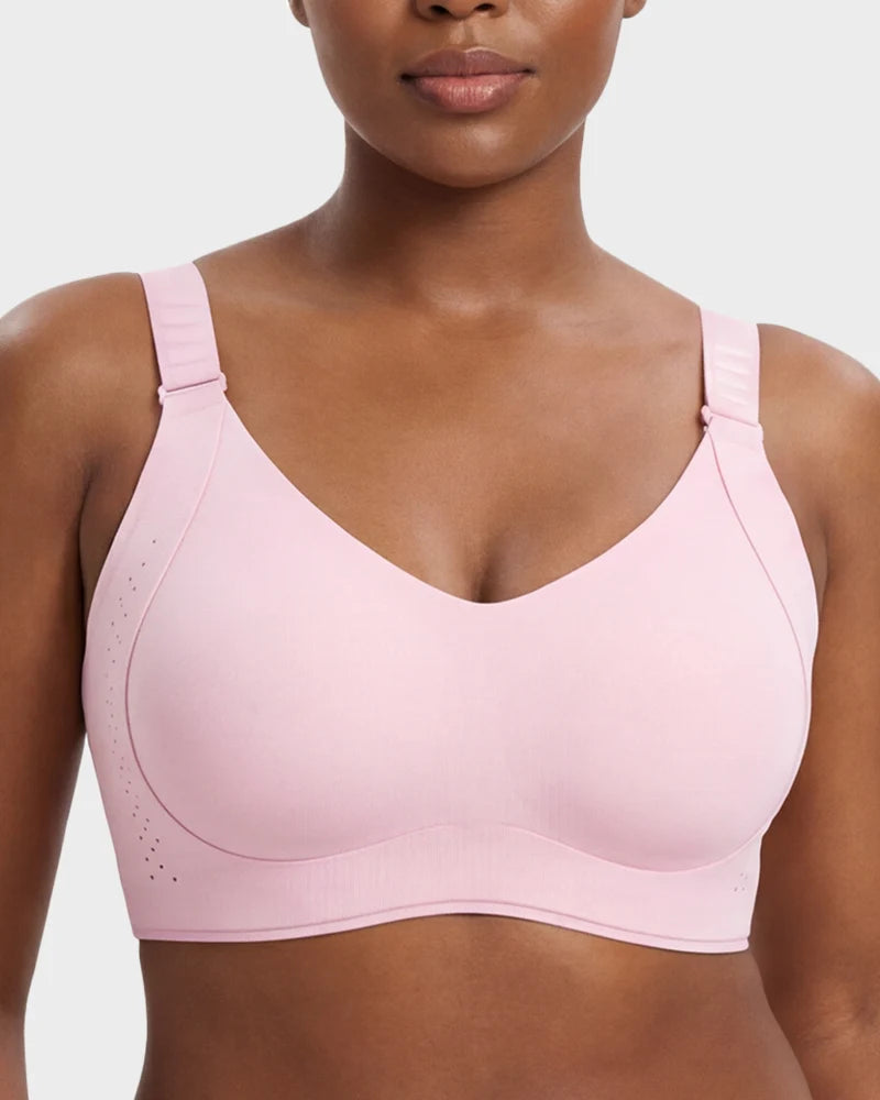Piano Clasp 6-Level Adjustable Wireless Minimizer Bra