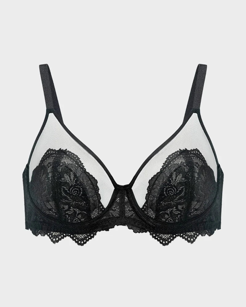 Full Coverage Lace Minimizer Bra