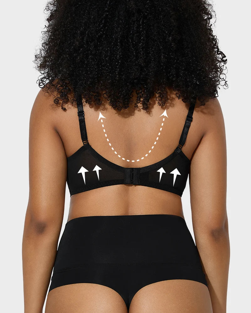 Full Coverage Lace Minimizer Bra