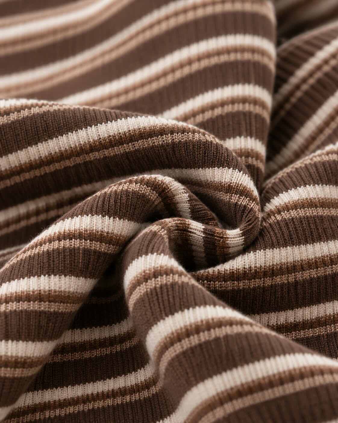 Relaxed Striped Polo Wide-Leg Lounge Set
