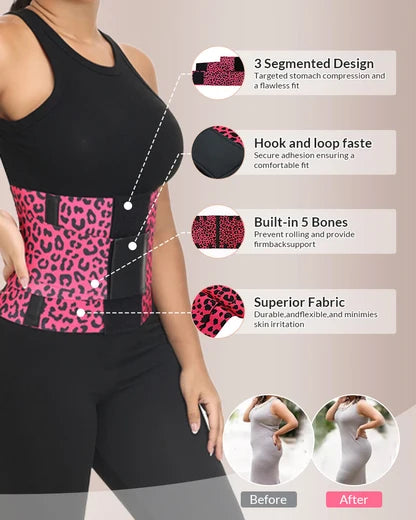 Curvvvy™ CurveFlex – Triple Wrap Adjustable Waist Trainer Belt