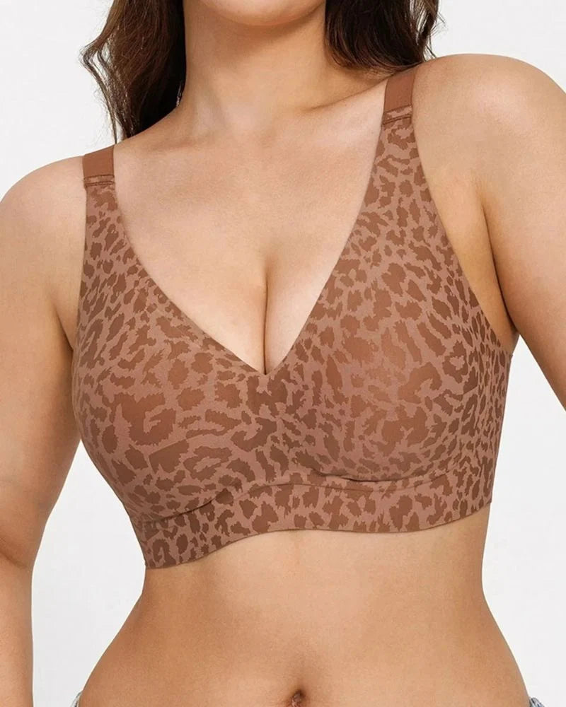 Deep V Wireless Lift Bra – Seamless & Supportive