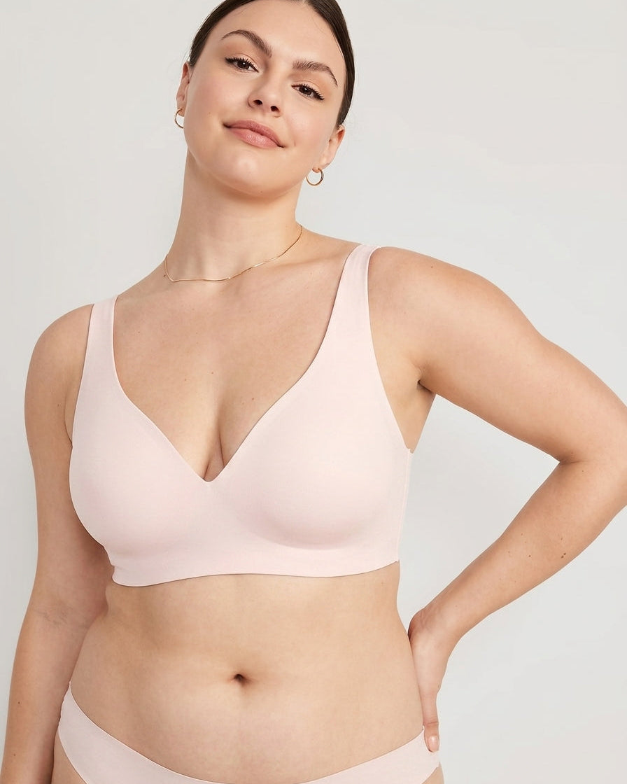 Deep V Wireless Lift Bra – Seamless & Supportive