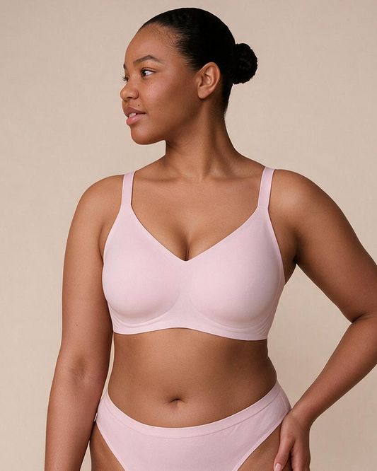 Seamless Jelly Strip Wireless Support Bra