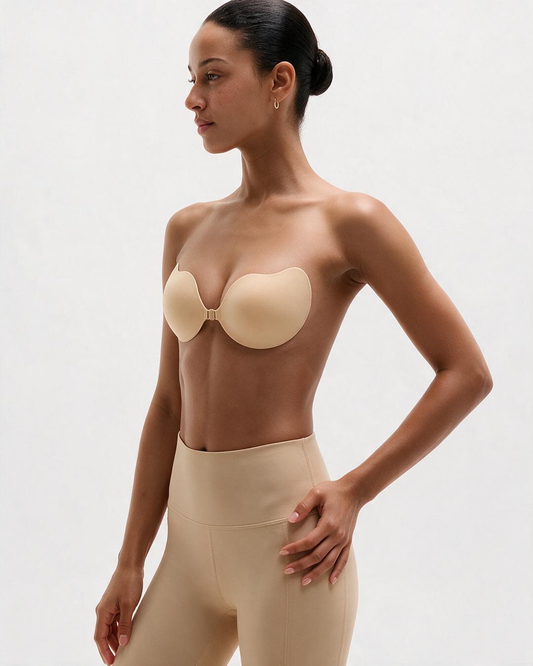 Invisible Push-Up Mango Sticky Bra