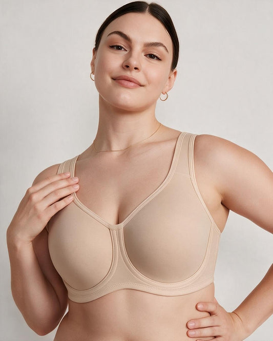 Maximum Support Outside-Wire High Impact Sports Bra