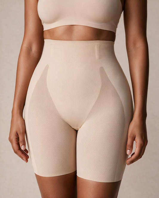Curvvvy™ CurveFlex – High-Waist Seamless Butt-Lifting Shaper Shorts