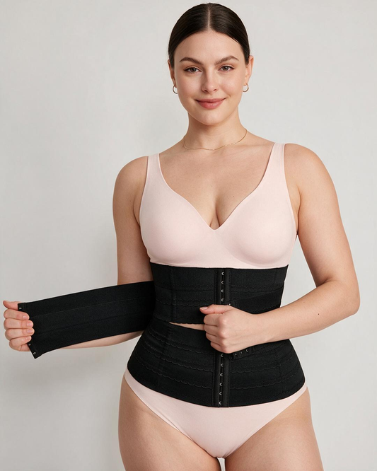 Women’s Segmented Steel-Boned Waist Trainer Corset