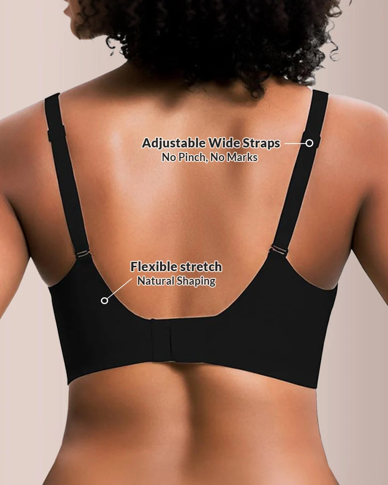 Deep V Wireless Lift Bra – Seamless & Supportive